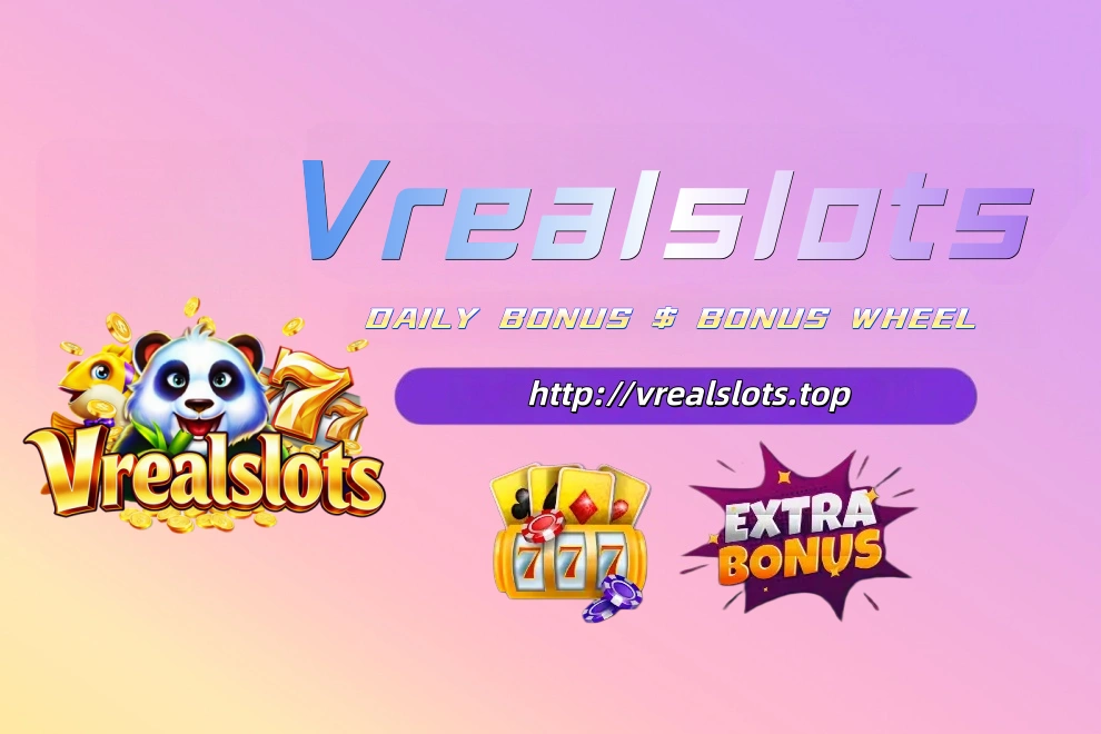 Vrealslots Daily Bonus & Bonus Wheel